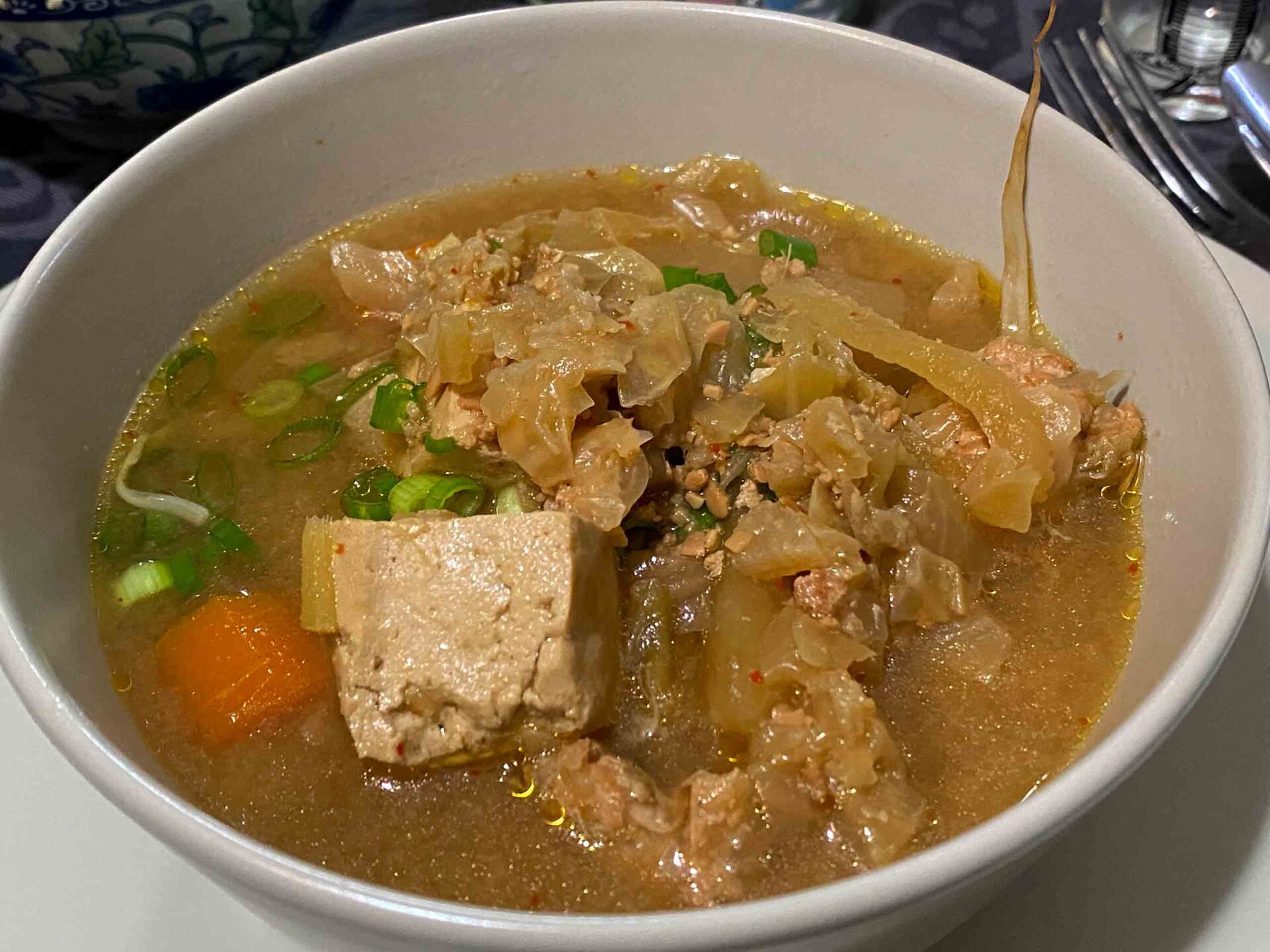 מרק - Doenjang Jjigae